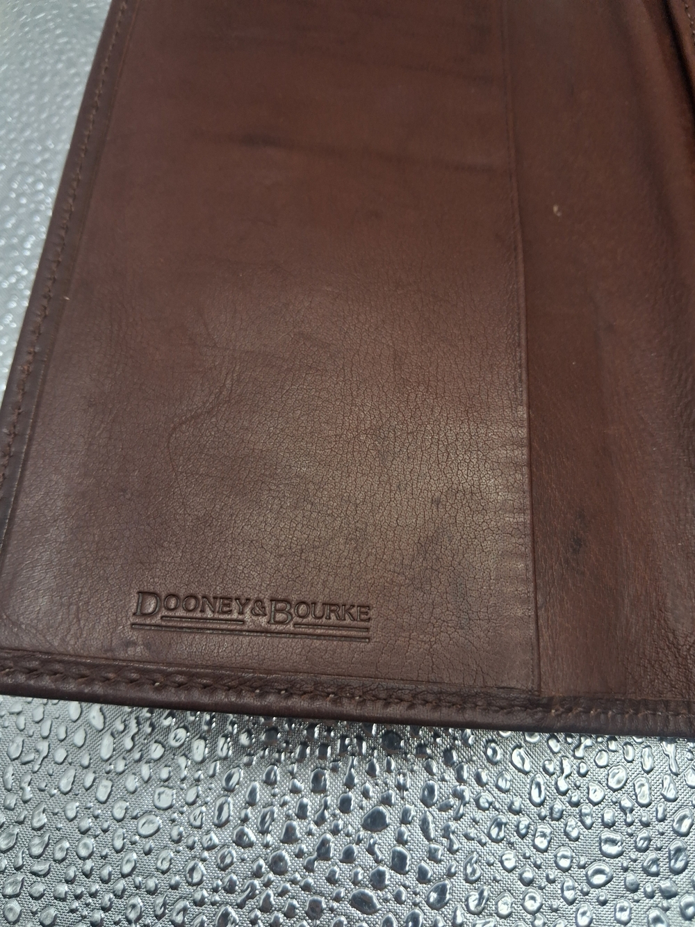 Dooney & Bourke Brown Leather Wallet - Picture 7 of 12
